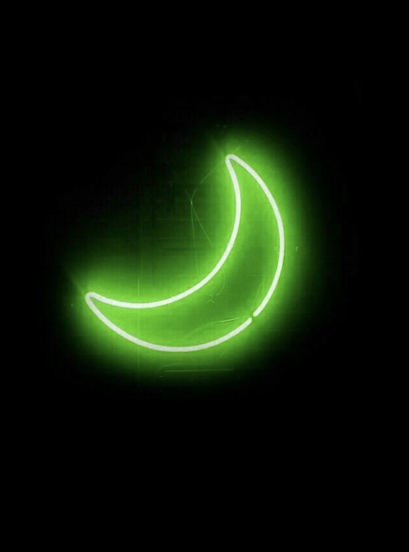 Зеленый неон