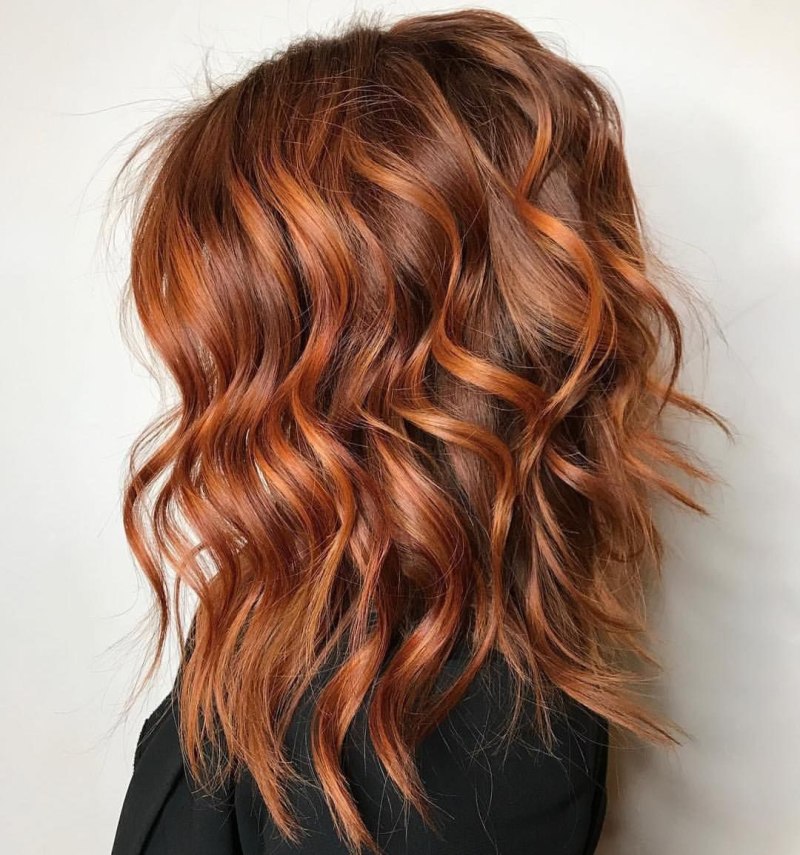 Шатуш балаяж рыжий