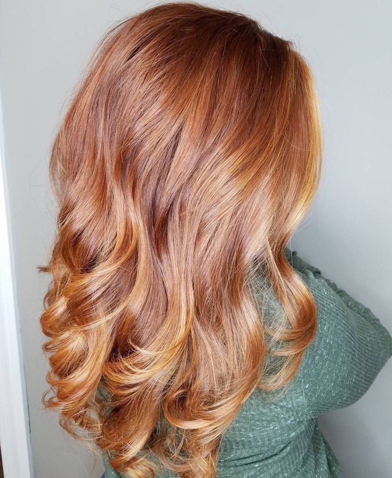 Огненный балаяж