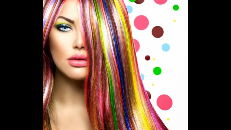 Колорирование волос