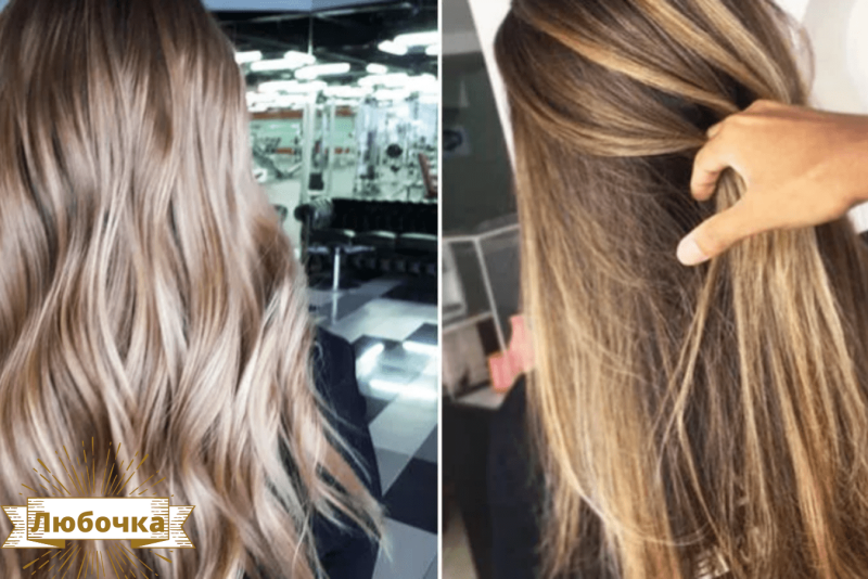 Красивое окрашивание волос