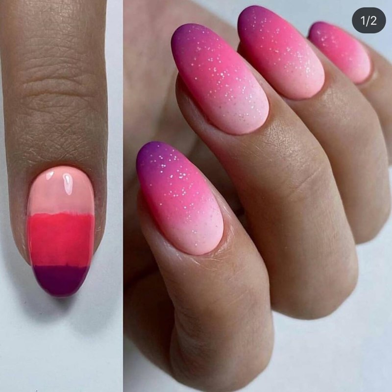 Шеллак омбре миндаль