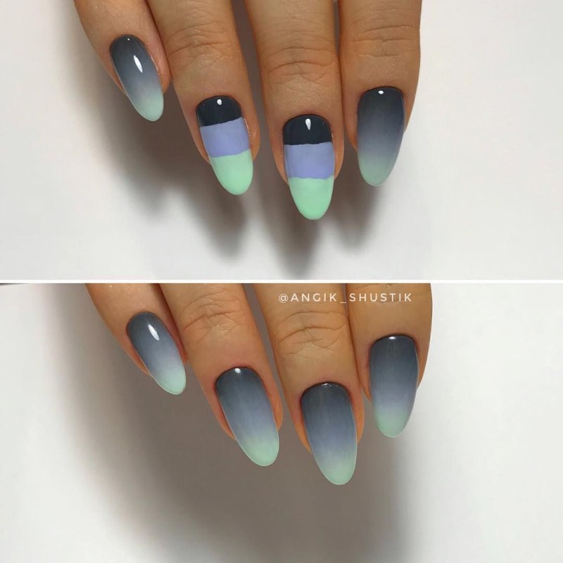 Цвета для градиента на ногтях