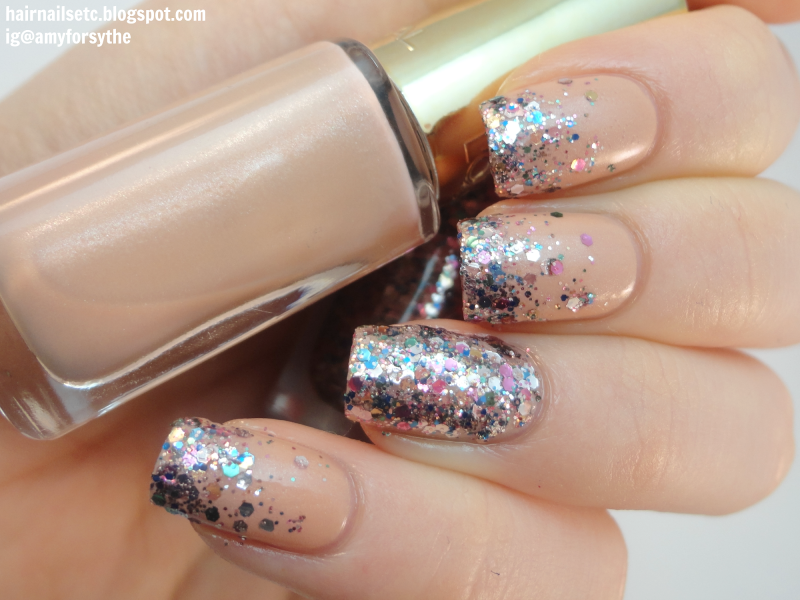 Маникюр с блестками