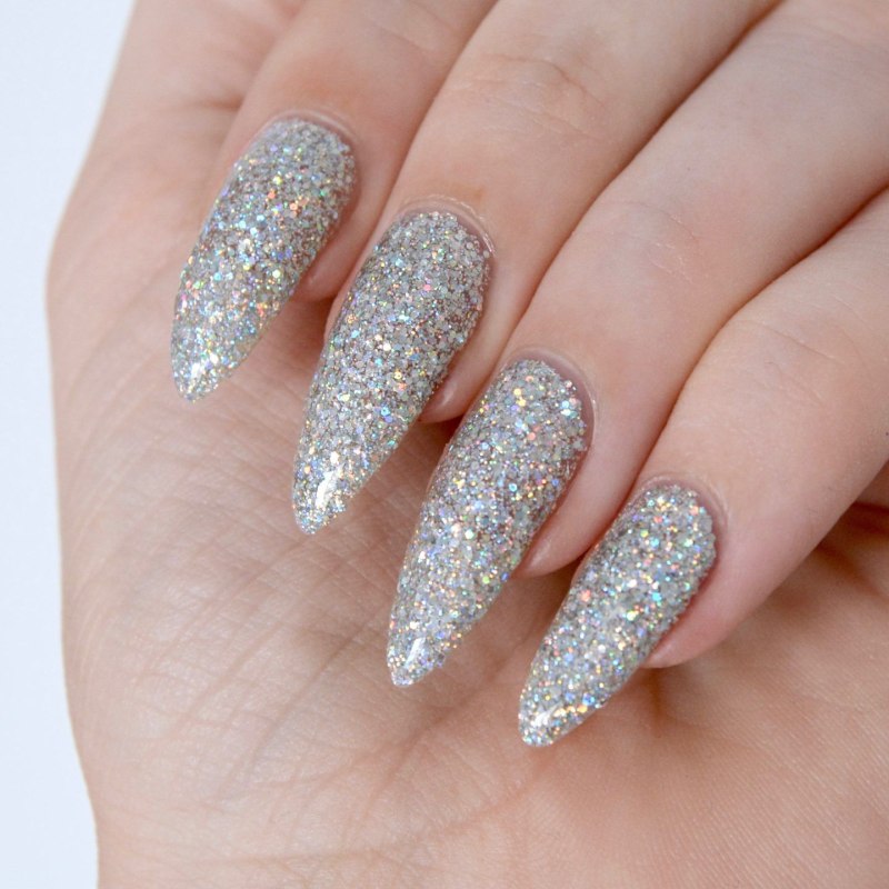 Голографические блестки для ногтей