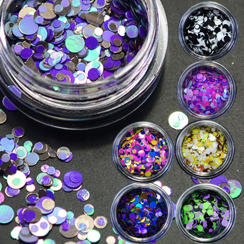 Маникюр с блестками