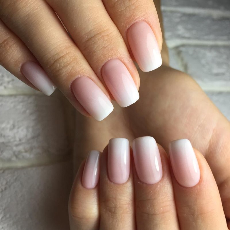 Нюдовый градиент френч