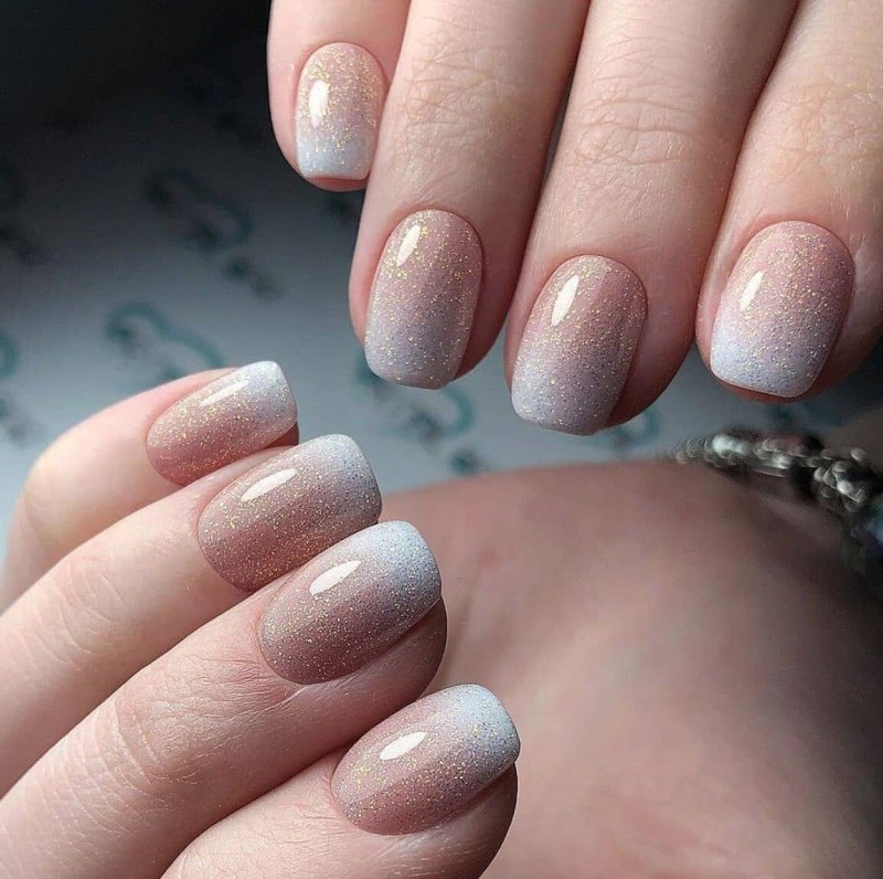 Френч градиент омбре