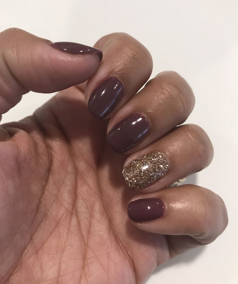 Лак для ногтей цвета кофе