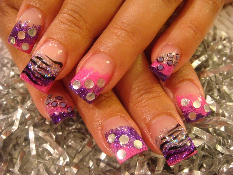 Нормальные красивые ногти на праздник