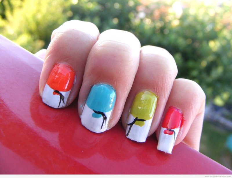 Ногти на день рождения