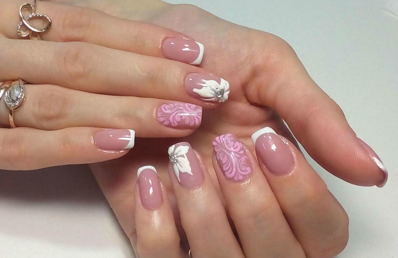 Праздничные ногти на торжество