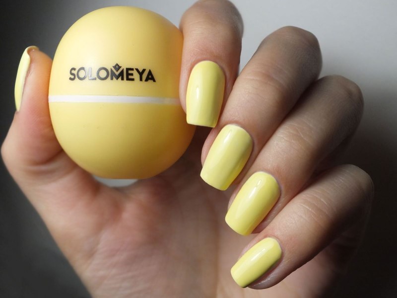Лак для ногтей, цвет: желтый