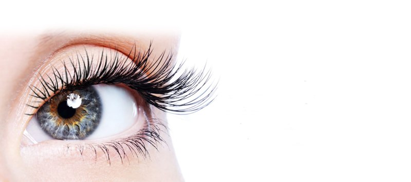 Естественные нарощенные ресницы