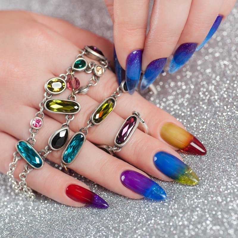 Витражные гели CNI