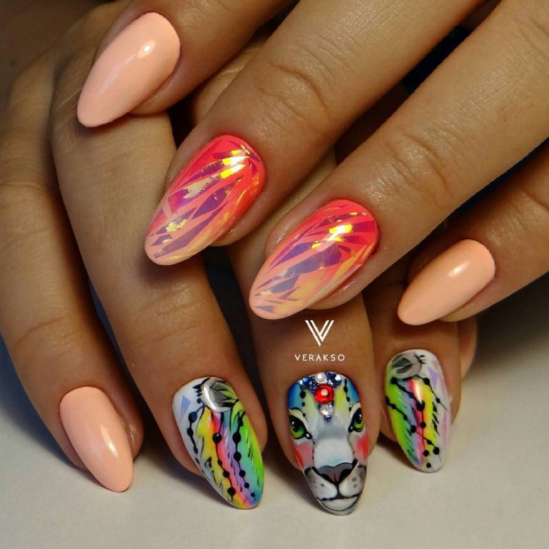 Гель лак кошачий глаз 10д красный