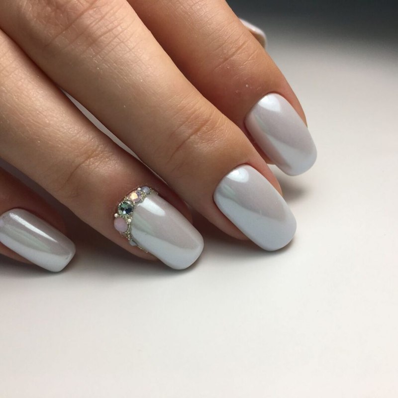 Жемчужная втирка френч