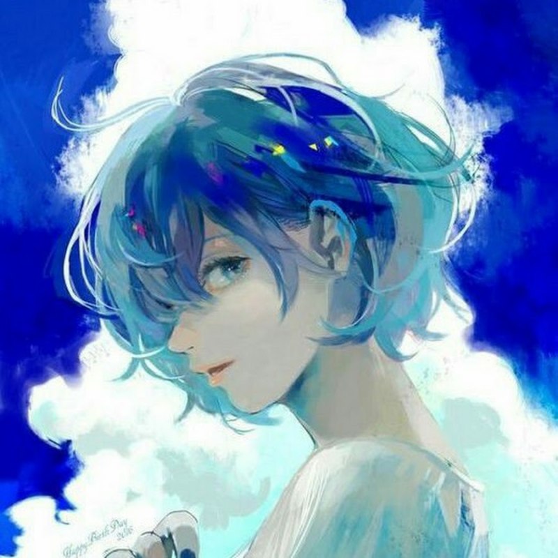 Хатсуне Мику морской волны
