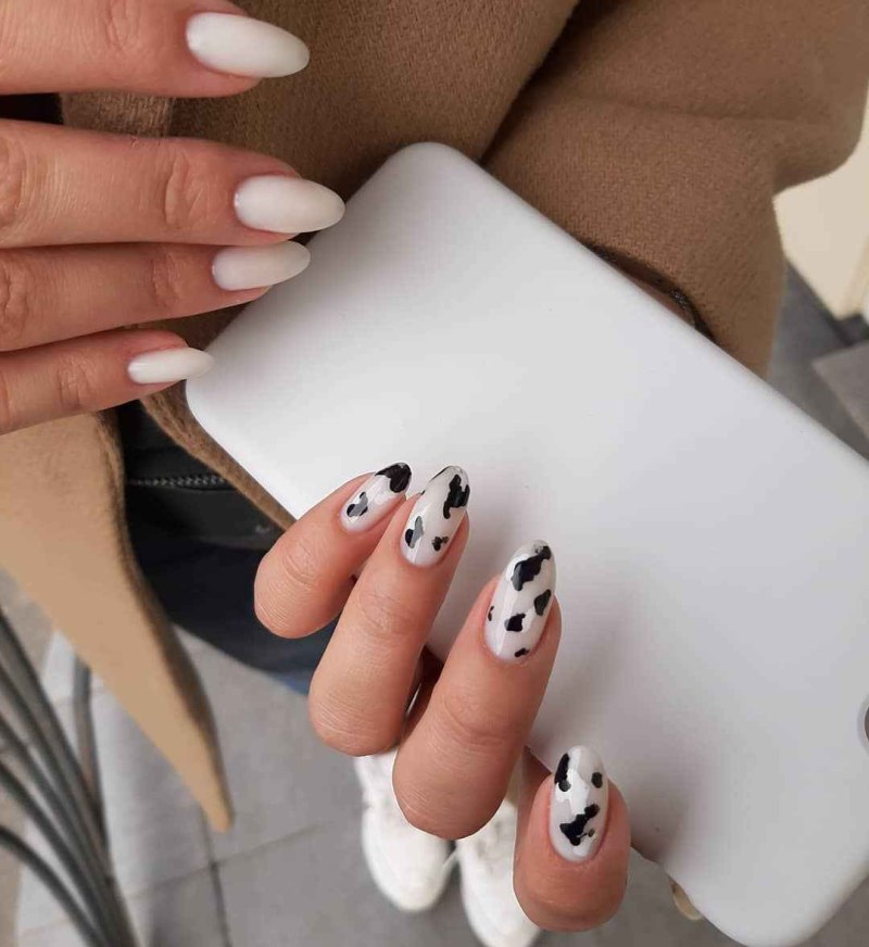 Ногти коровка