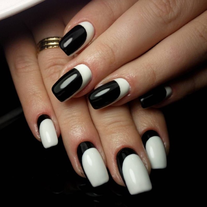 Маникюр чурный с Булым