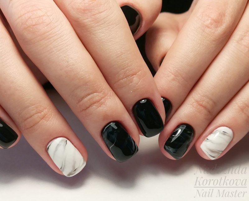 Черные ногти