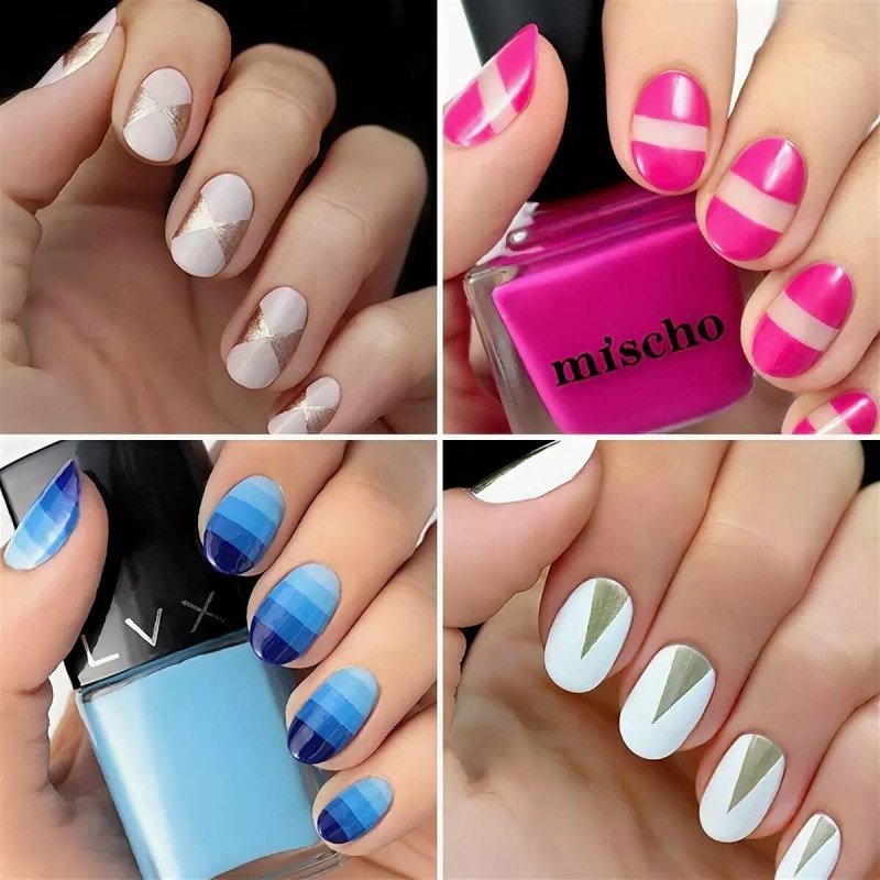 Простой и стильный маникюр