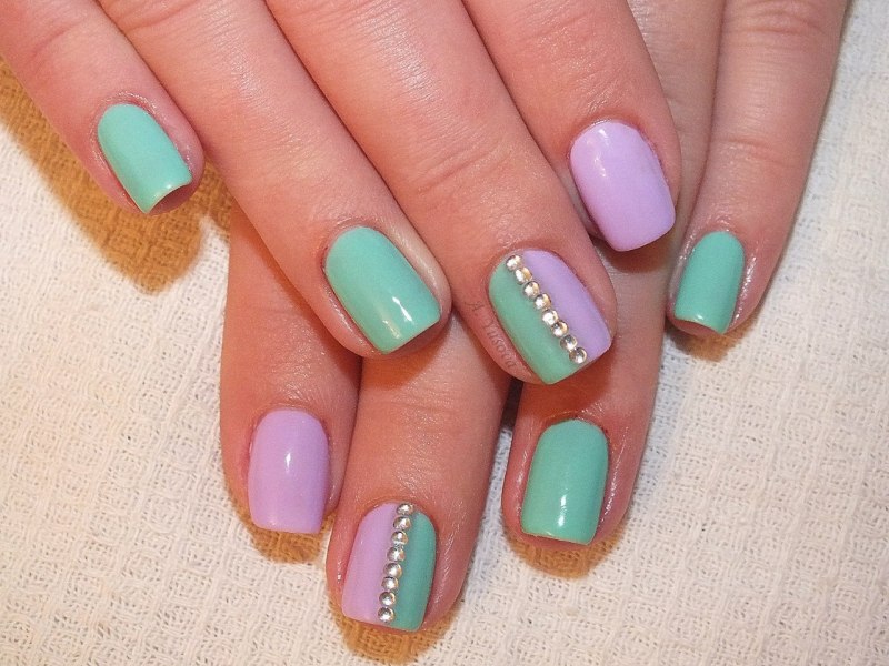 Шеллак два цвета