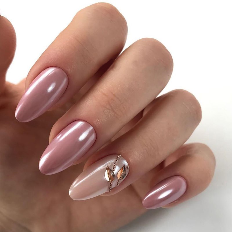 Жемчужная втирка френч