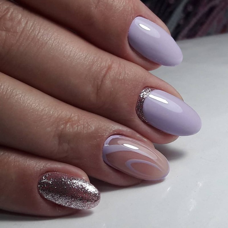 Маникюр Весна 2020 с втиркой