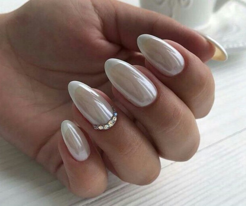 Френч 2020 миндаль с втиркой