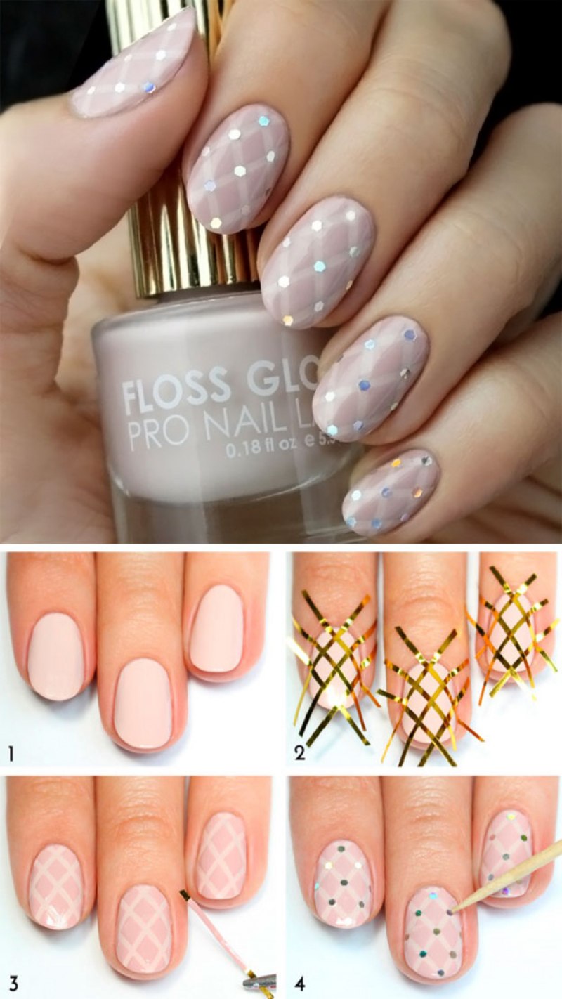 Рисунки на ногтях для начинающих