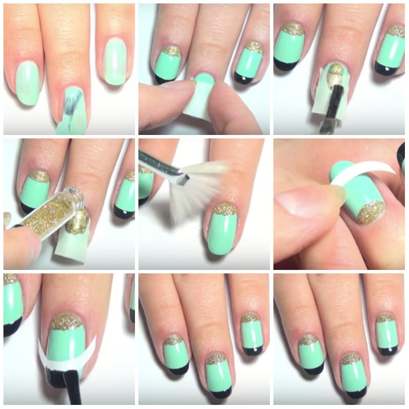 Легкий и красивый маникюр своими руками