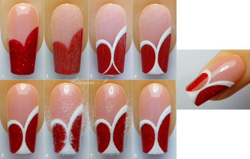 Рисунки на ногтях для начинающих