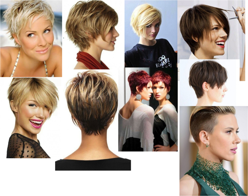 Пикси Томбой стрижка женская