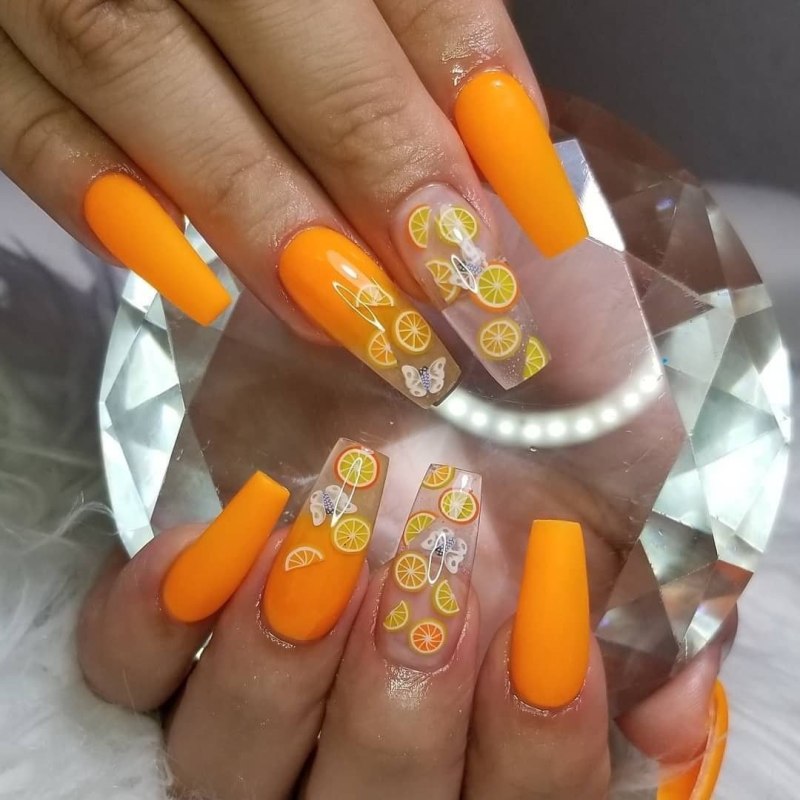 Аранжывыеногти длинные