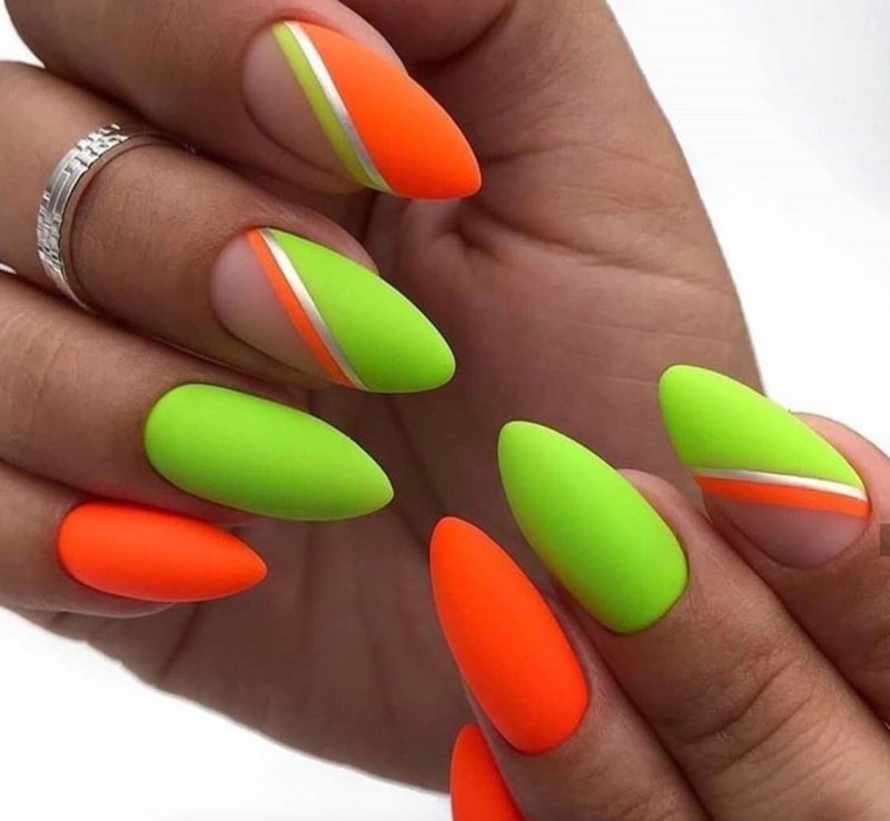 Короткие острые ногти