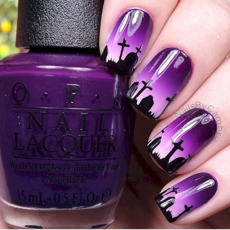 Матовый маникюр