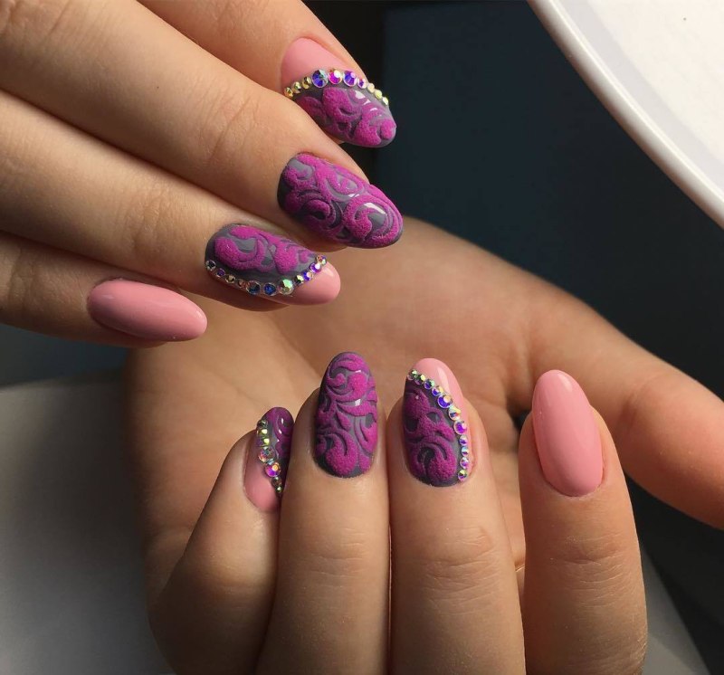 Красивый дизайн ногтей