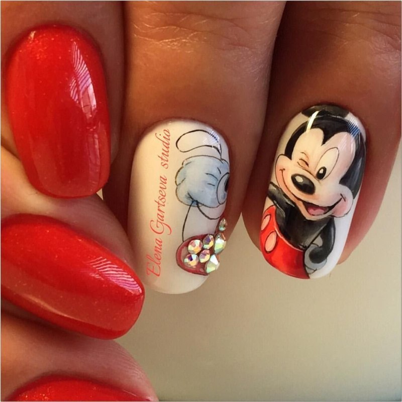 Дизайн ногтей легкий