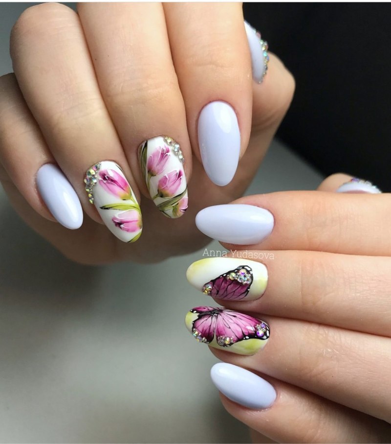 Весенний дизайн ногтей