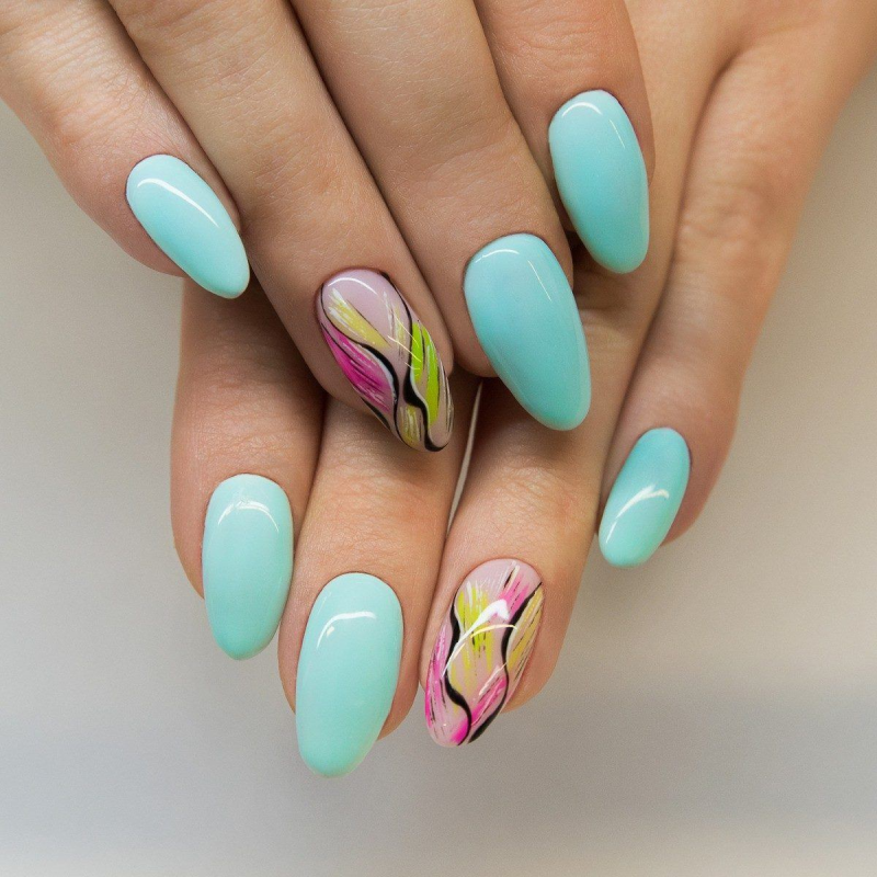 Летний маникюр