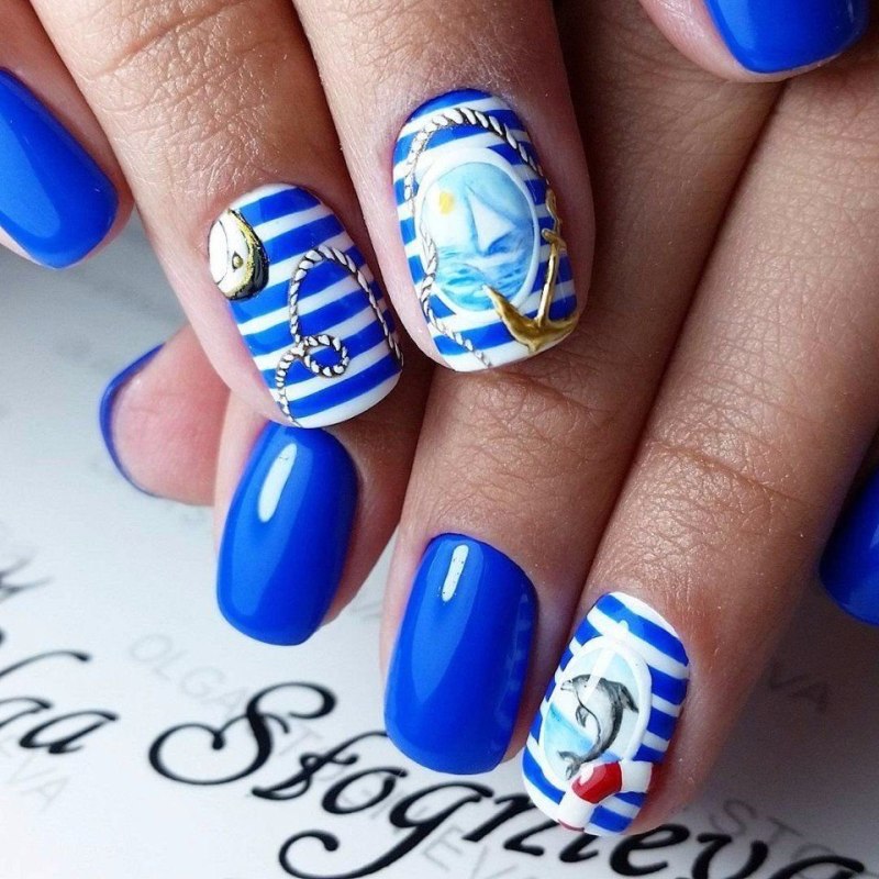 Морской маникюр