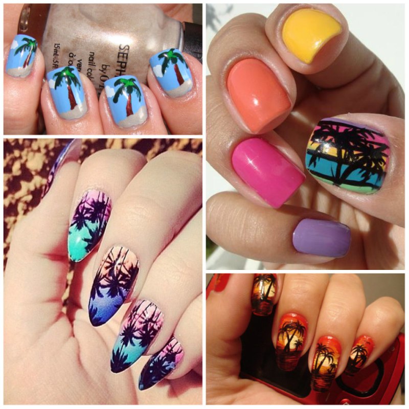 Маникюр с кокосом 2021