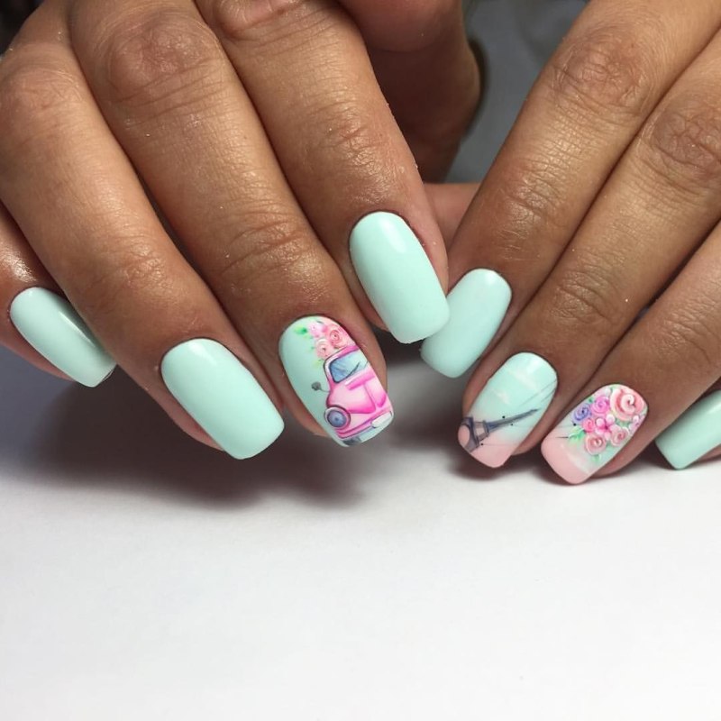 Морской маникюр