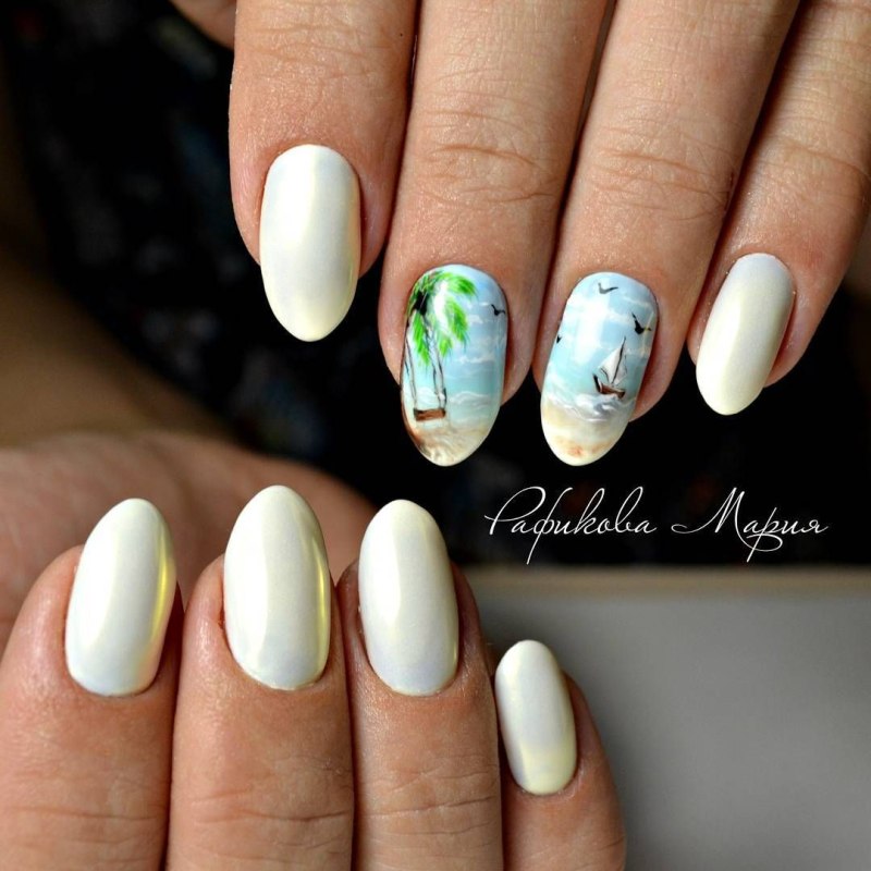 Тропический маникюр