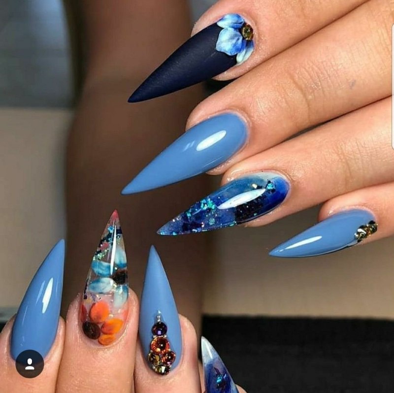 Яркие ногти