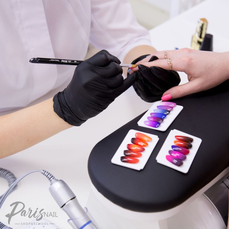 Наращивание ногтей процесс