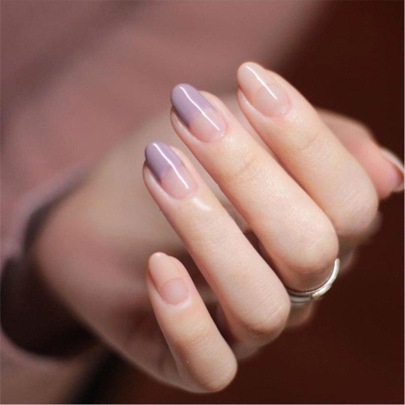 Наращивание ногтей френч