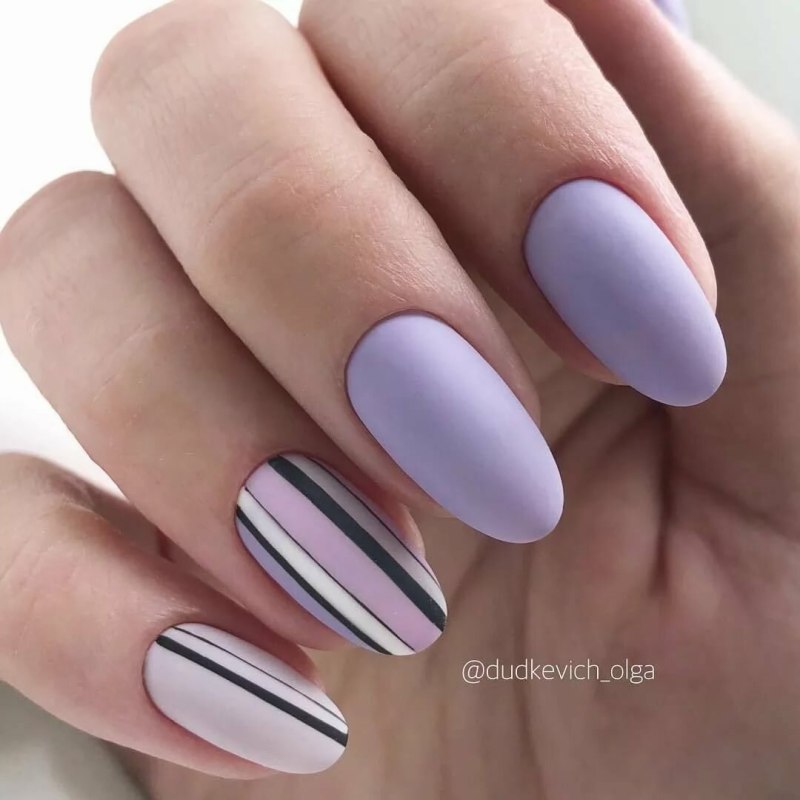 Красивый маникюр с втиркой