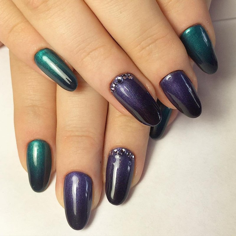 Кошачий глаз 2021 серебро